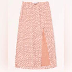 Abercrombie & Fitch Dip Waist Midi skirt